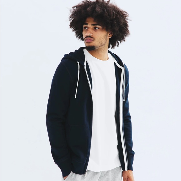 Reigning Champ Slim Midweight Terry Full Zip Hoodie - Picture 13 of 15